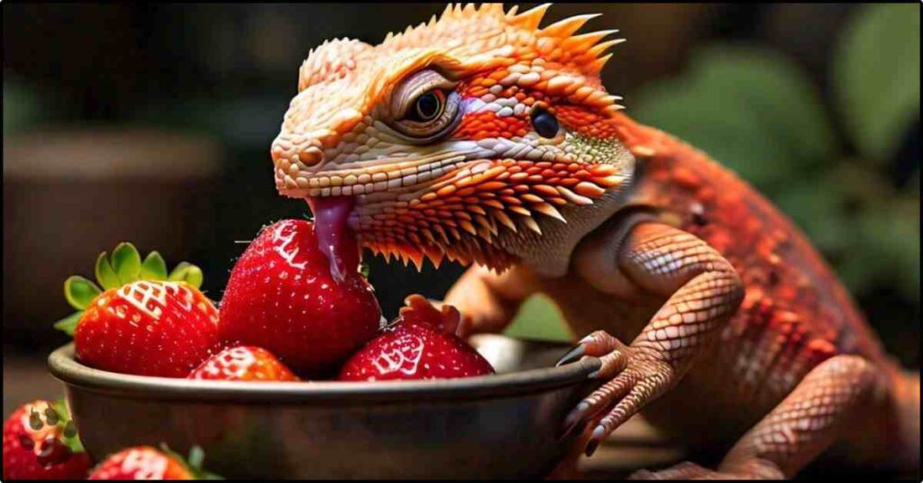 Can Baby Bearded Dragons Eat Strawberries?