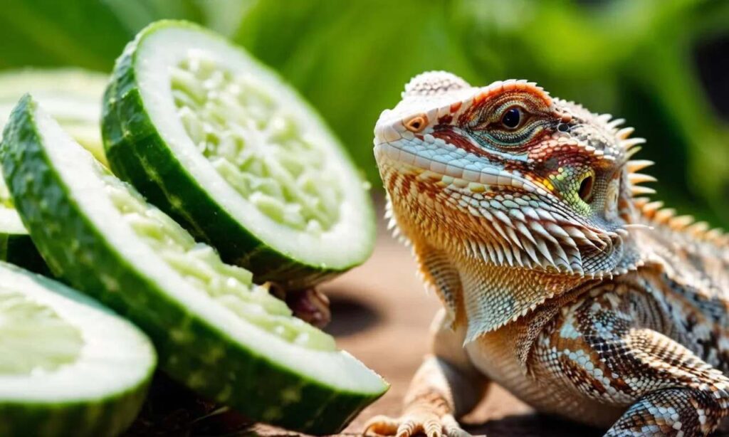 How to Feed Cucumbers to Bearded Dragons