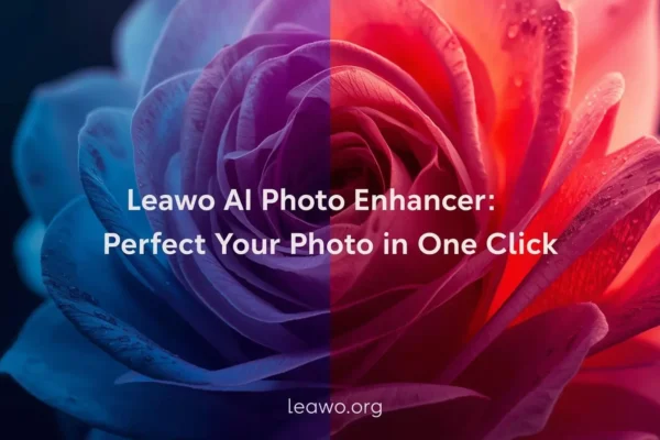 Leawo AI Photo Enhancer Perfect Your Photo in One Click